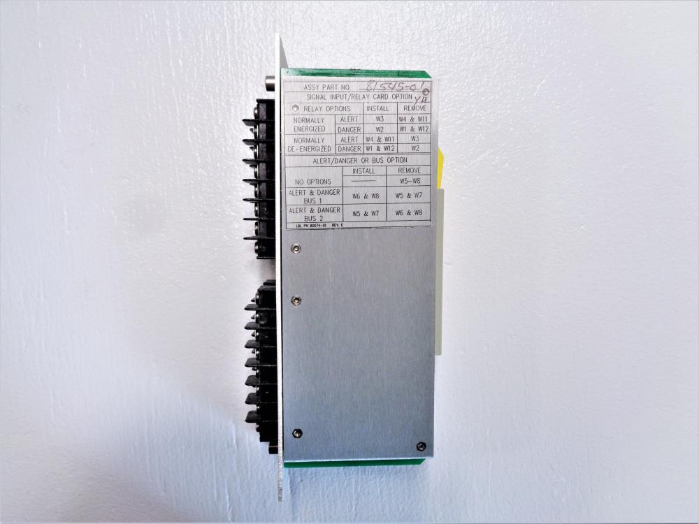 Bently Nevada XDCR I/O & Record Terminals Signal Input Alarm 81545-01